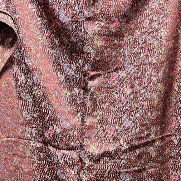 Elegant Shawl in Dark Maroon- Versatile Wrap, Scarf, Poncho, or Cape Soft Rayon - Picture 11 of 16